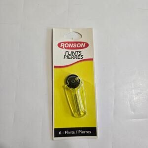 Genuine Ronson Replacement Flint 1 Pack 6 Flints in All 1206 1206-144